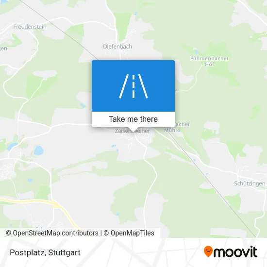 Postplatz map