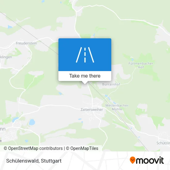 Карта Schülenswald