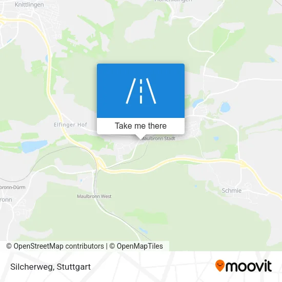 Карта Silcherweg