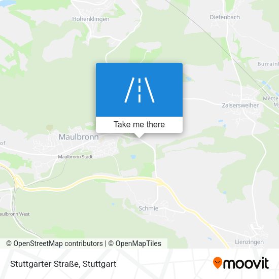 Stuttgarter Straße map