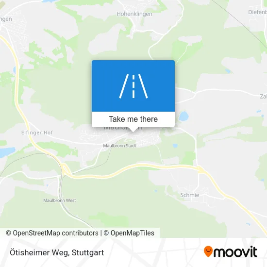 Карта Ötisheimer Weg