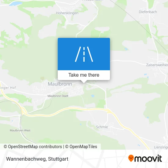 Карта Wannenbachweg