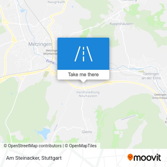 Карта Am Steinacker