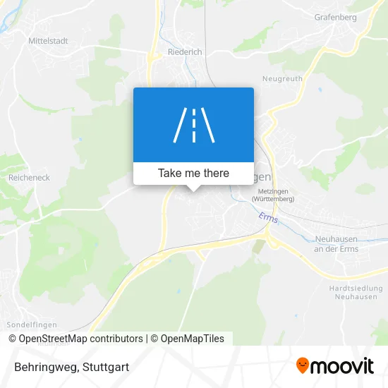 Карта Behringweg