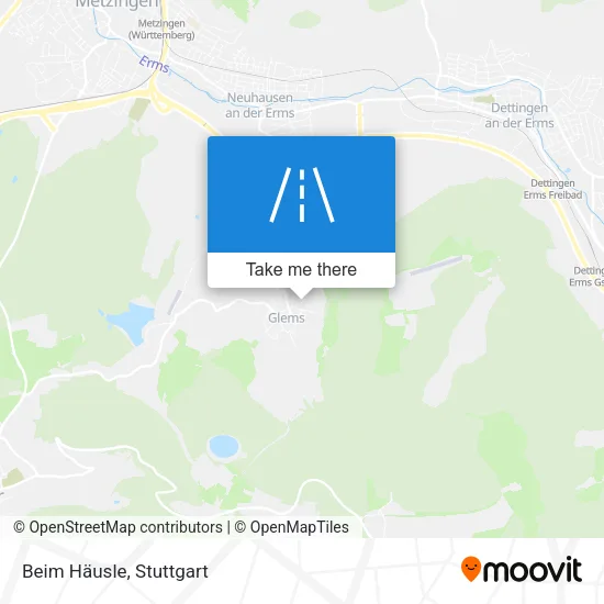 Карта Beim Häusle
