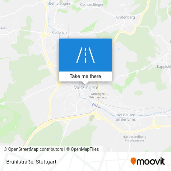 Brühlstraße map