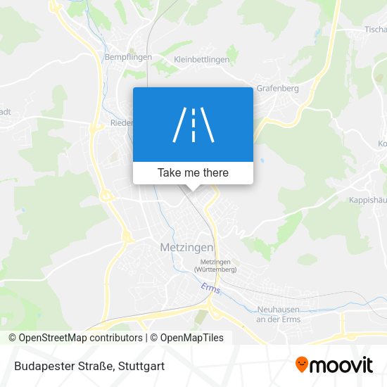 Карта Budapester Straße