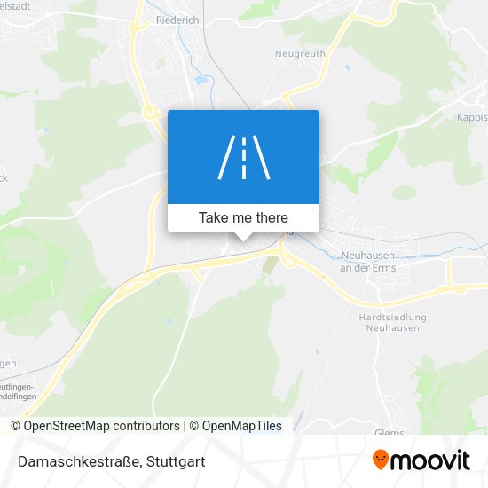 Damaschkestraße map