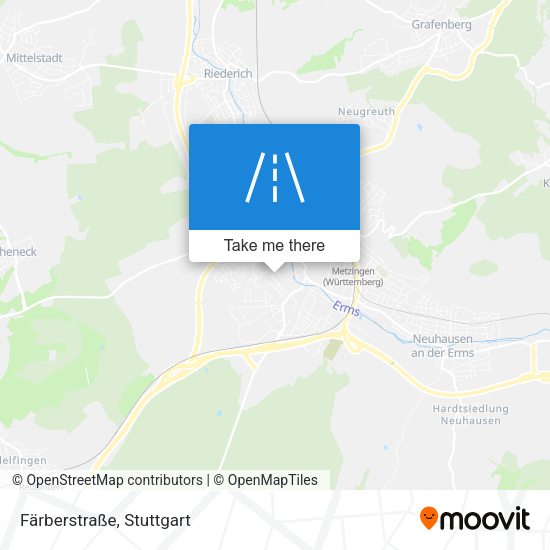 Färberstraße map