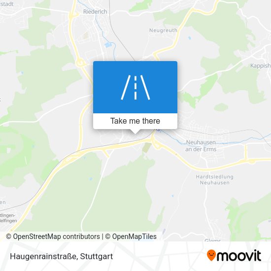 Haugenrainstraße map