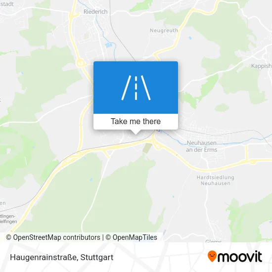 Карта Haugenrainstraße