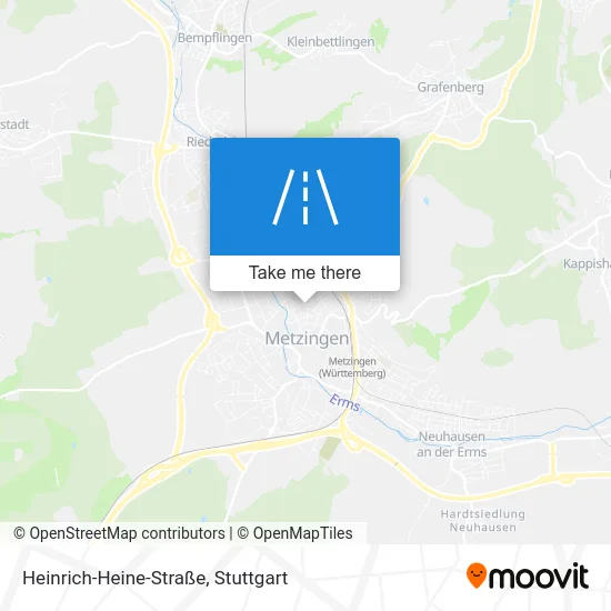 Карта Heinrich-Heine-Straße