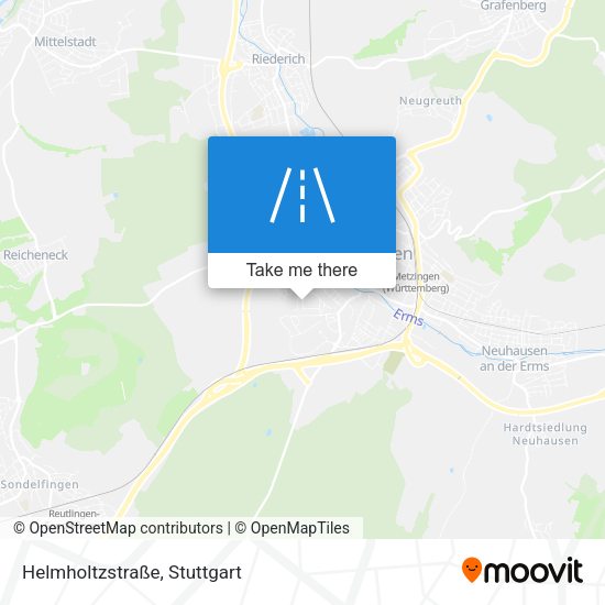Helmholtzstraße map