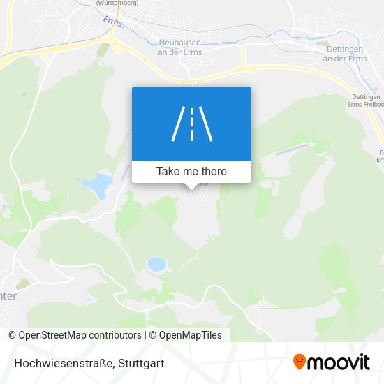 Hochwiesenstraße map