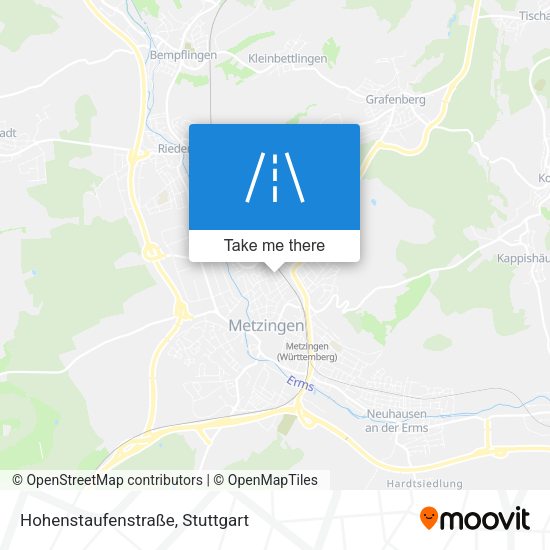 Hohenstaufenstraße map