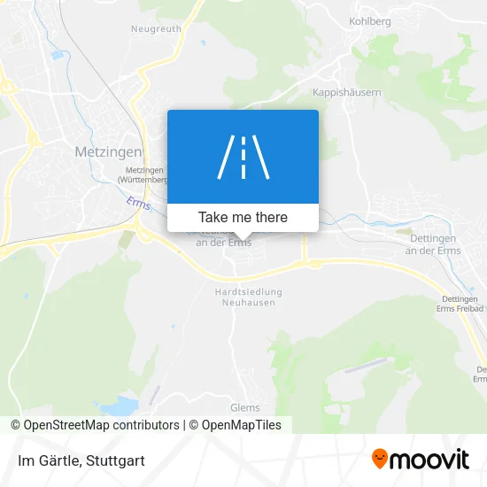 Карта Im Gärtle