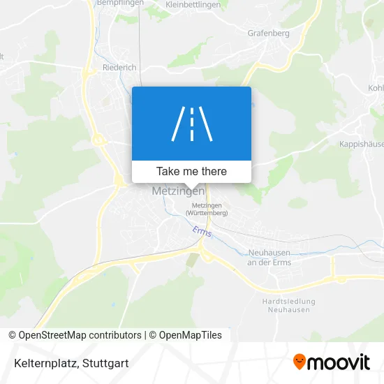 Карта Kelternplatz