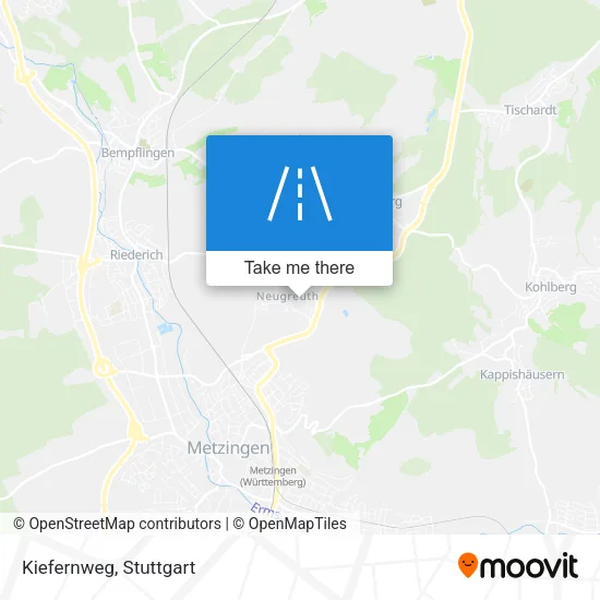 Карта Kiefernweg