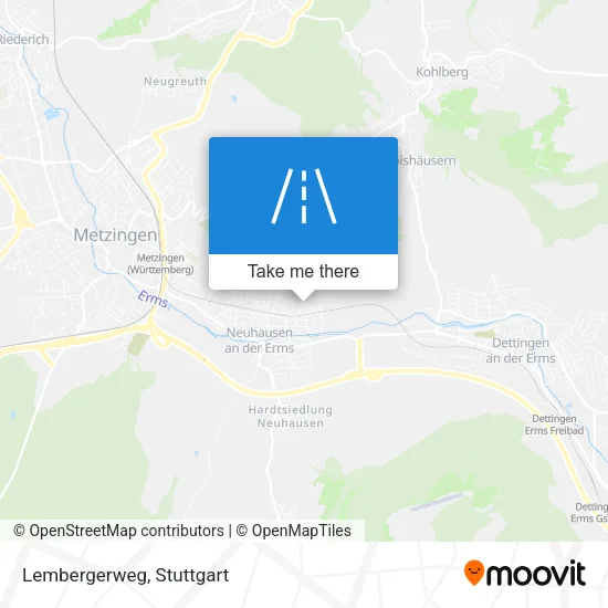Карта Lembergerweg