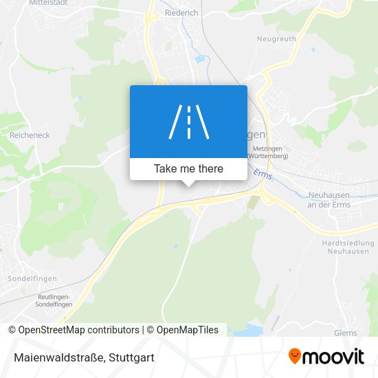 Maienwaldstraße map
