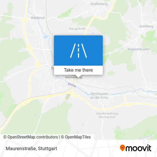 Карта Maurenstraße