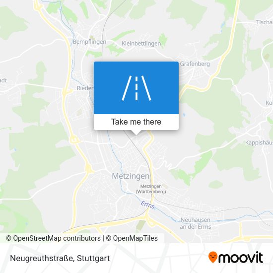 Карта Neugreuthstraße