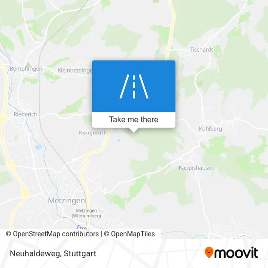 Карта Neuhaldeweg