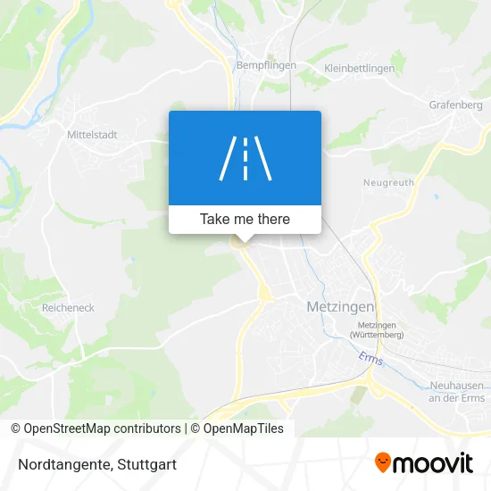 Карта Nordtangente