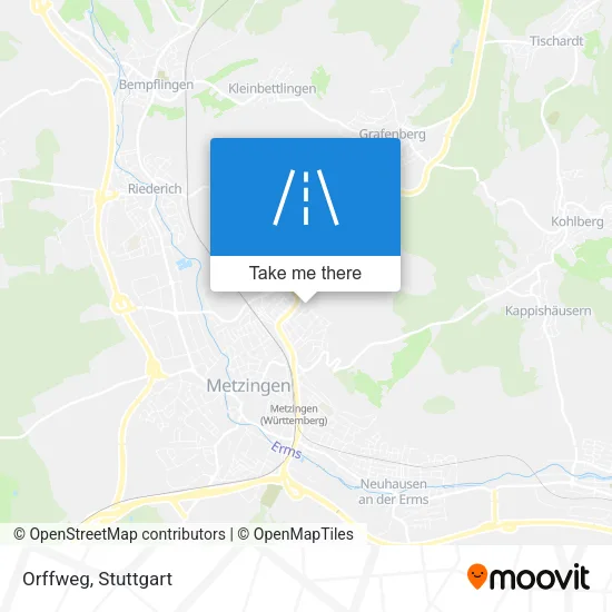 Карта Orffweg