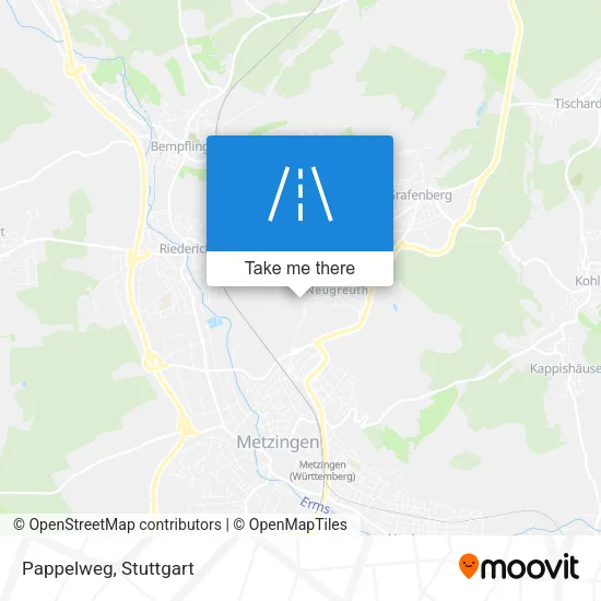 Карта Pappelweg