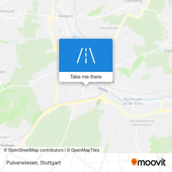 Pulverwiesen map