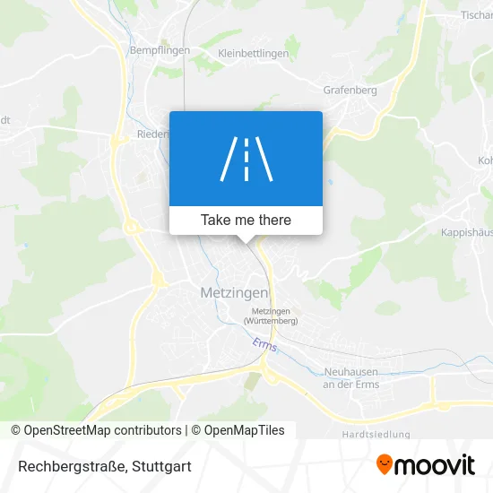 Карта Rechbergstraße