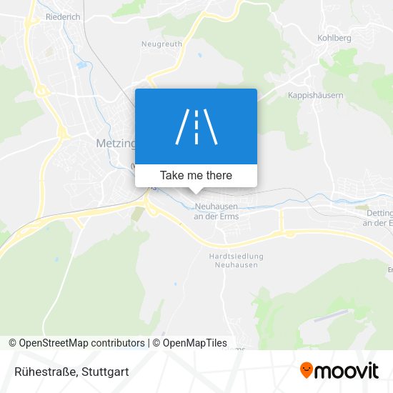 Rühestraße map