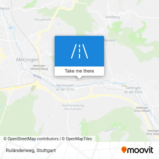 Карта Ruländerweg