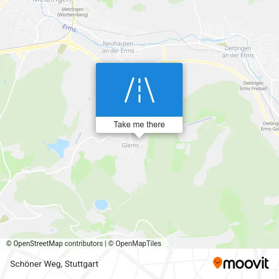 Карта Schöner Weg
