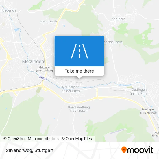 Карта Silvanerweg