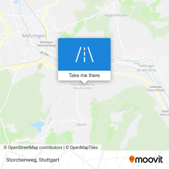 Карта Storchenweg