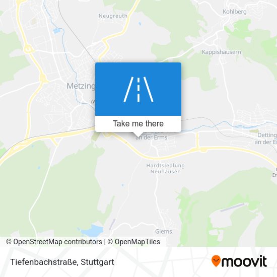 Tiefenbachstraße map