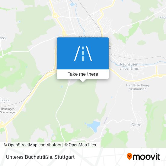 Unteres Buchsträßle map