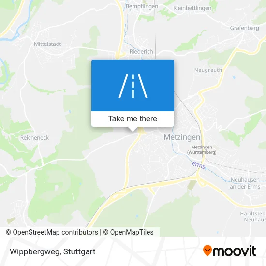 Карта Wippbergweg