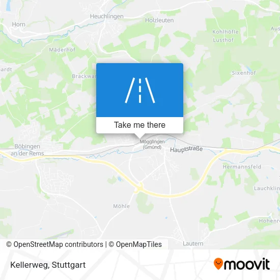 Карта Kellerweg