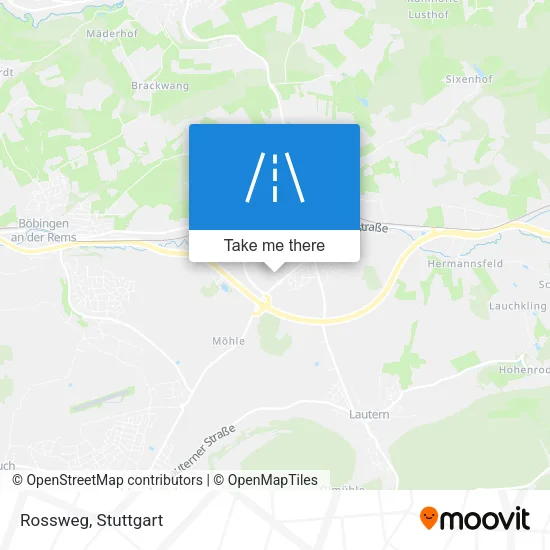 Карта Rossweg