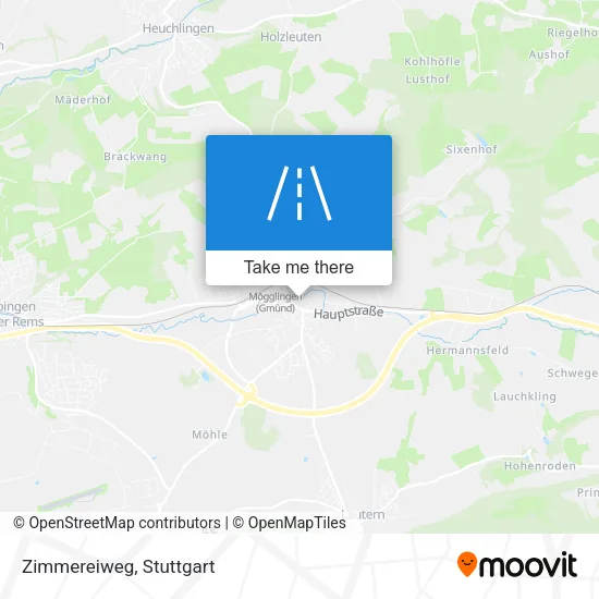 Карта Zimmereiweg