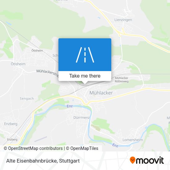 Alte Eisenbahnbrücke map