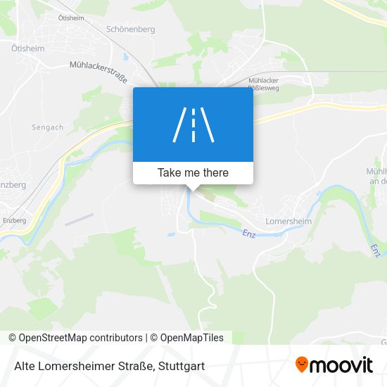 Alte Lomersheimer Straße map