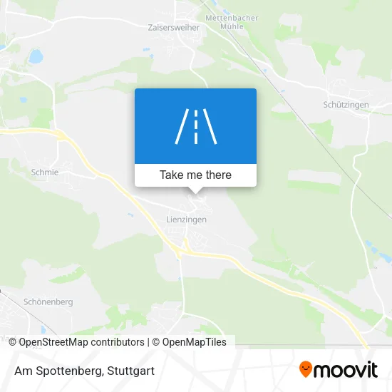 Карта Am Spottenberg