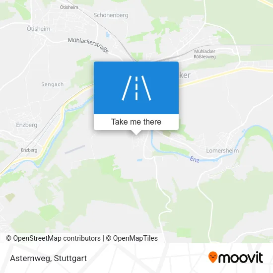 Карта Asternweg