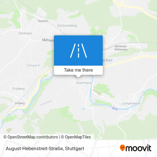 Карта August-Hebenstreit-Straße