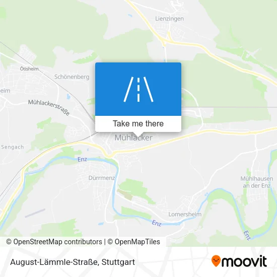Карта August-Lämmle-Straße