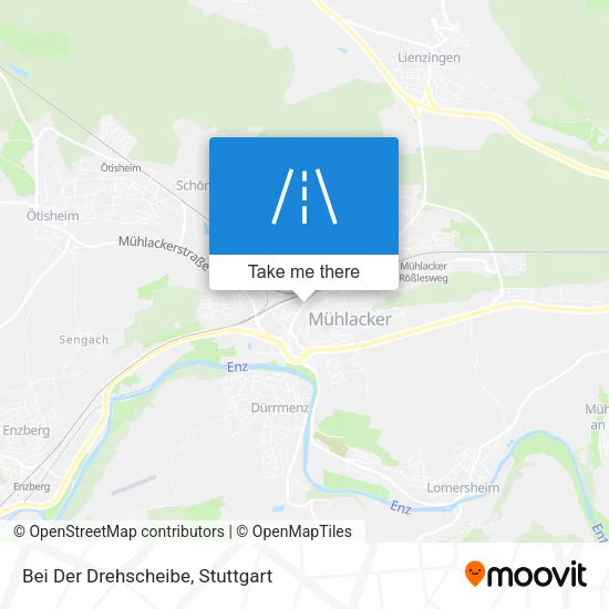 Карта Bei Der Drehscheibe